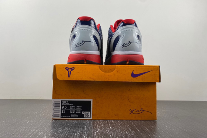 NIKE Zoom Kobe VI Dark blue red 429659-003