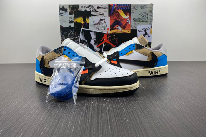 Union LA x Off-White x Nike Air Jordan 1 Low OG CZ0790-108