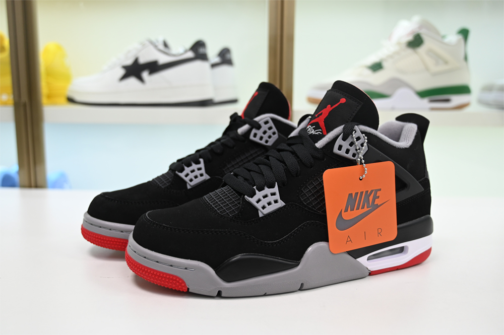 Jordan 4 Bred/ Black Cement (2019) - 308497-060