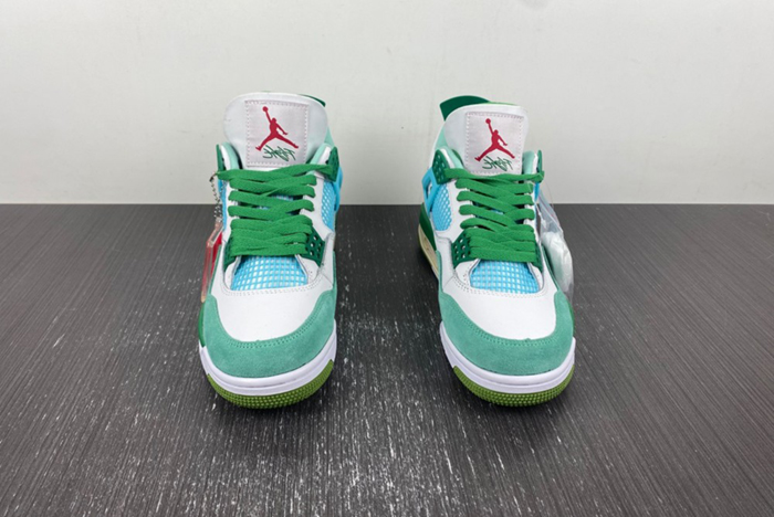 Air Jordan 4 PE SB green AJ4-KNCW