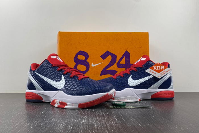 NIKE Zoom Kobe VI Dark blue red 429659-003