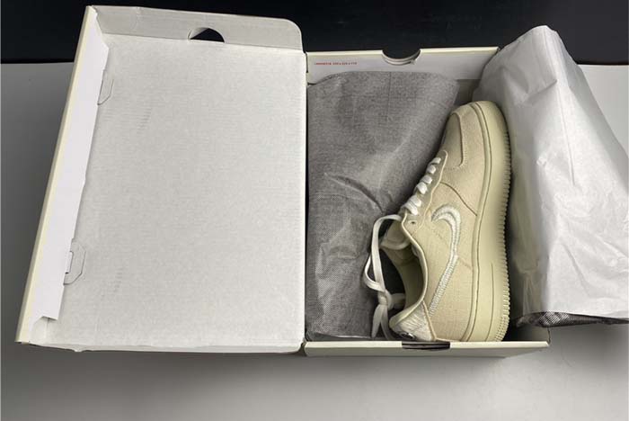 Stussy x Nike Air Force 1 Low “Fossil Stone” CZ9084-200