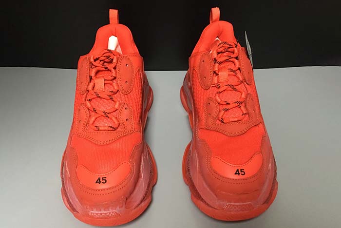 BALENCIAGE TRIPLE TRAINER ‘RED ‘ 544351 W09O1 6500