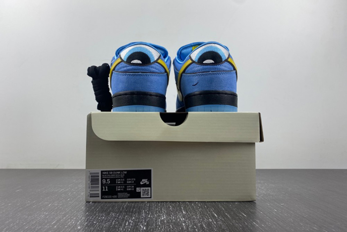 The Powerpuff Girls x Nike SB Dunk Low Bubbles FZ8320-400