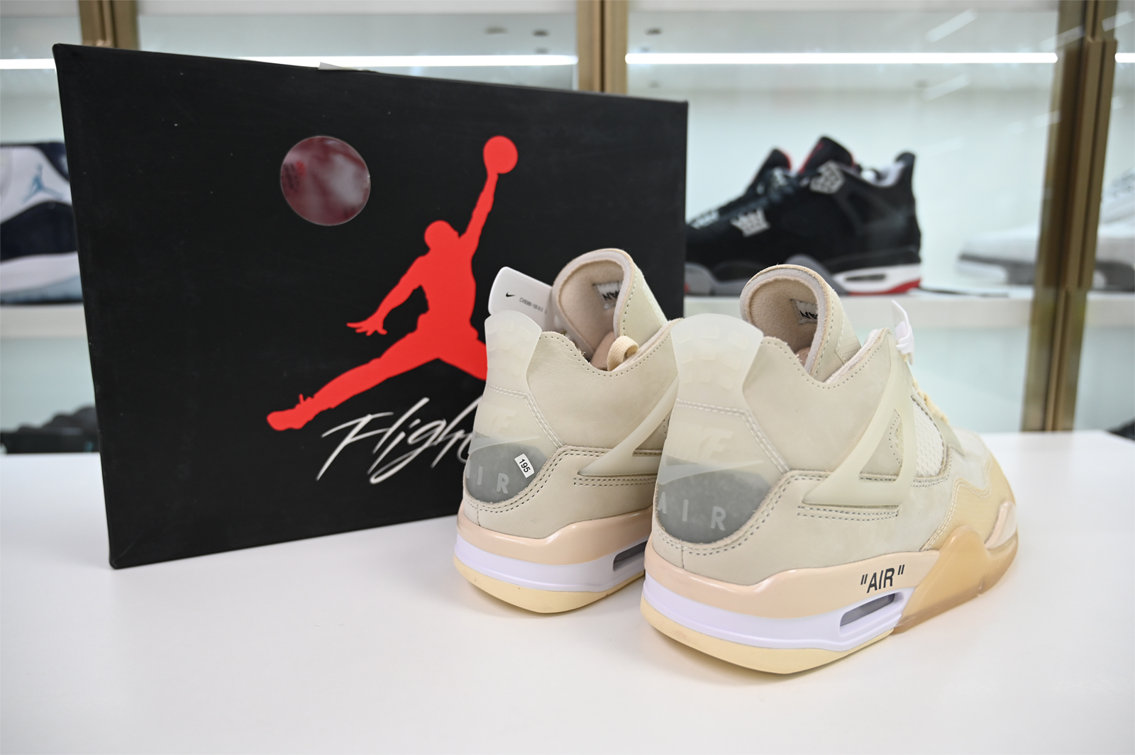 AIR JORDAN 4 RETRO x Off-White CV9388-100
