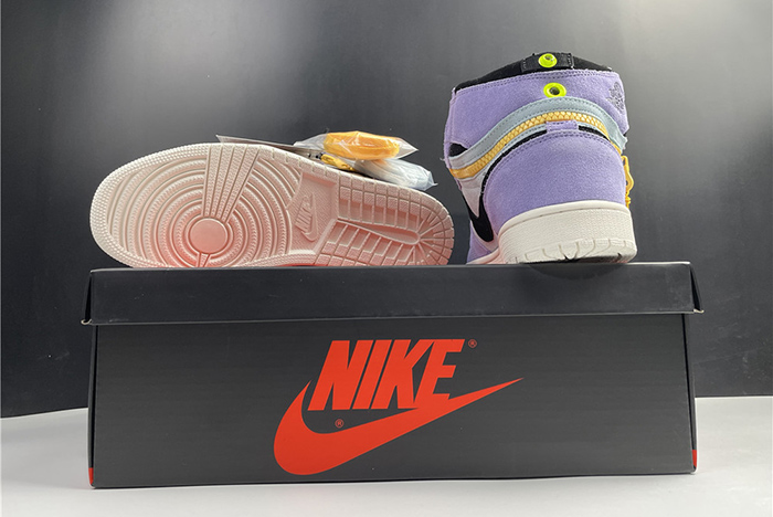 Air Jordan1 HIGH Switch Purple Pulse CW6576-500