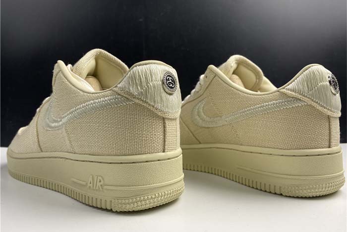 Stussy x Nike Air Force 1 Low “Fossil Stone” CZ9084-200