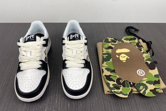A Bathing Ape Bape SK8 Sta Black