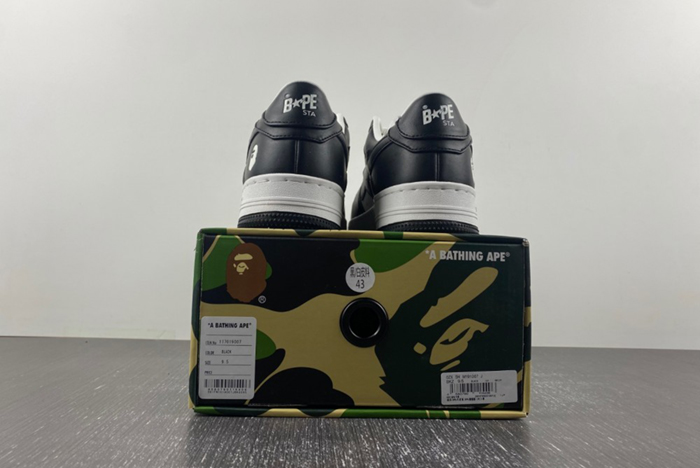 A Bathing Ape Bape Sta Low Black