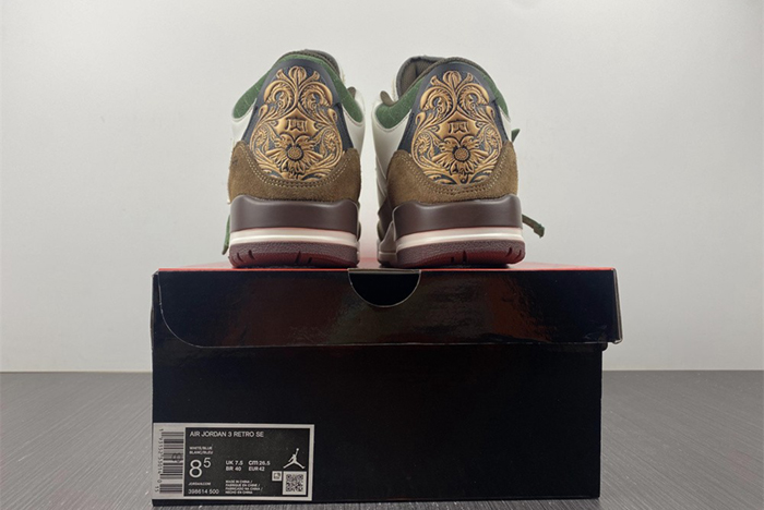 Air Jordan 3 AJ3 Retro  398614-500