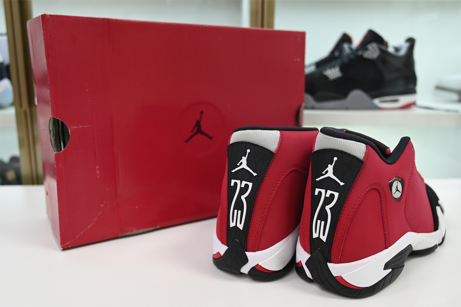 Jordan 14 Retro Gym Red Toro Men
