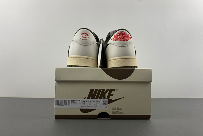 Travis Scott x Air Jordan 1 Low OG Medium Olive DM7866-200