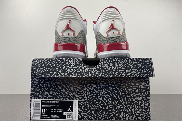 AIR JORDAN 3 RETRO Cardinal Red