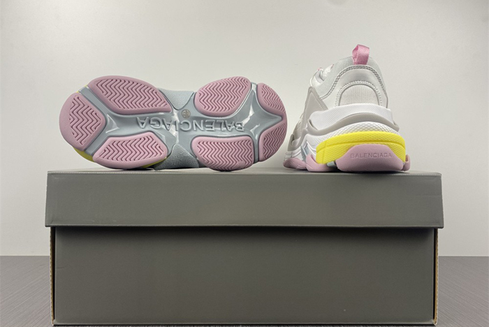 Balenciaga1.0 White /Grey/Pink /Yellow 524039 W2FW4 7541
