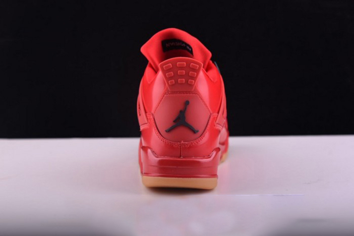 Air Jordan 4 Fire Red Gum Singles Day AV3914-600