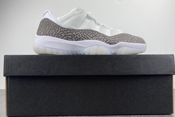 Air Jordan 11 Low Black Elephant AV2187-140