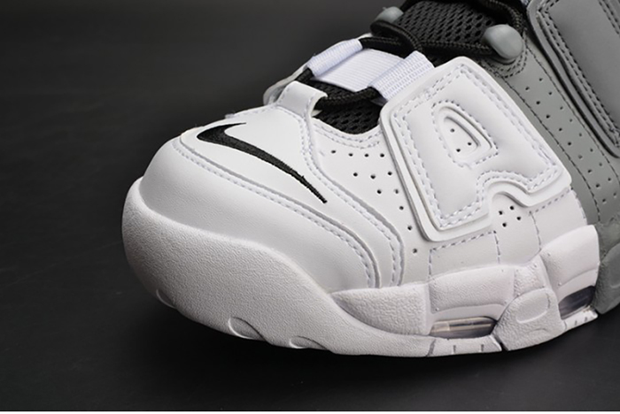 Nike Air More Uptempo "Tri-Color" black-Grey-White mens 921948-002