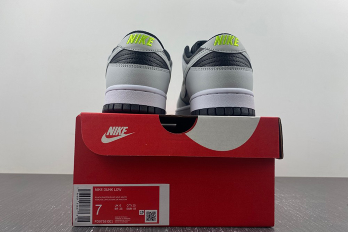 Nike Dunk Low Grey Panda Volt - FD9756-001