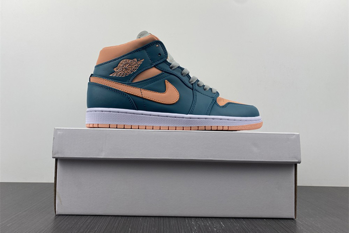 Jordan 1 Mid Dark Teal Green AJ1