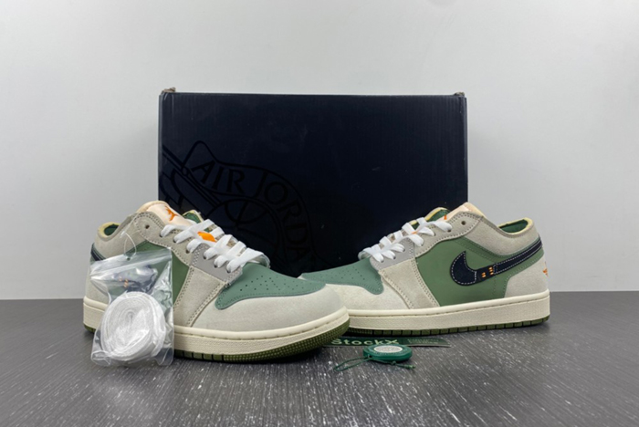 Air Jordan 1 Low Craft SE Sky J Light Olive FD6819-300