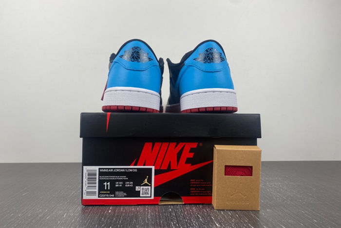 Jordan 1 Retro Low OG UNC to Chicago CZ0775-046
