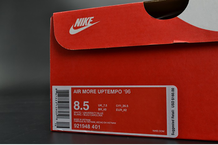 Nike Air More Uptempo "University Blue" mens 921948-401