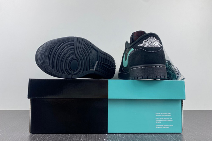 Travis Scott Air Jordan 1 Low Tiffany Phantom Custom DM7866-311