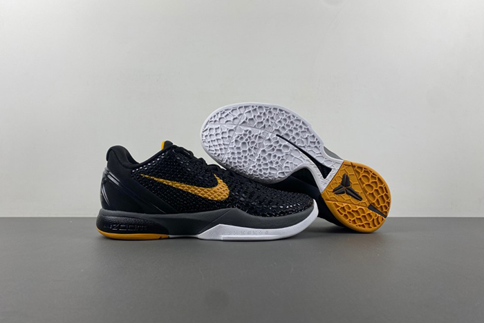 Nike Kobe 6 Black Del Sol Men