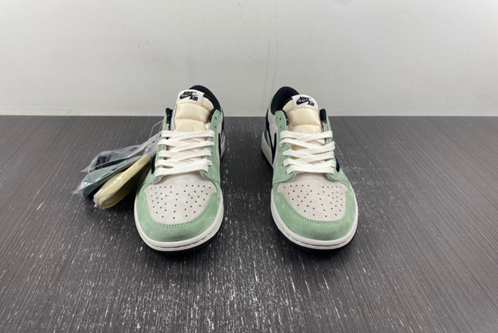 Travis Scott x Air Jordan 1 Low WHITE GREEN BLACK DM7866-813