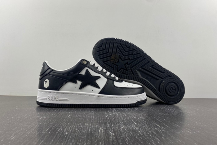 A Bathing Ape Bape Sta Low Black