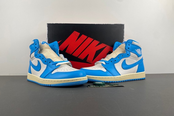 Jordan 1 Retro High OG UNC Reimagined DZ5485-402