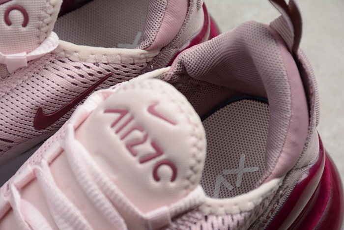 Nike Air Max 270 Barely Rose Pink White Women AH6789-601