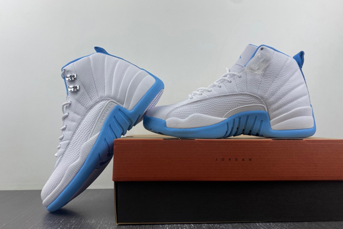Jordan 12 Retro White University Blue 308243-142