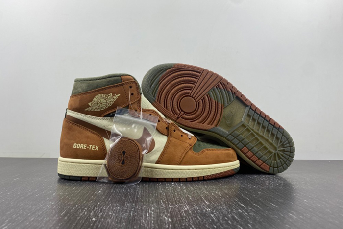 Air Jordan 1 Element Tackles a Tan and Olive Palette DB2889-102