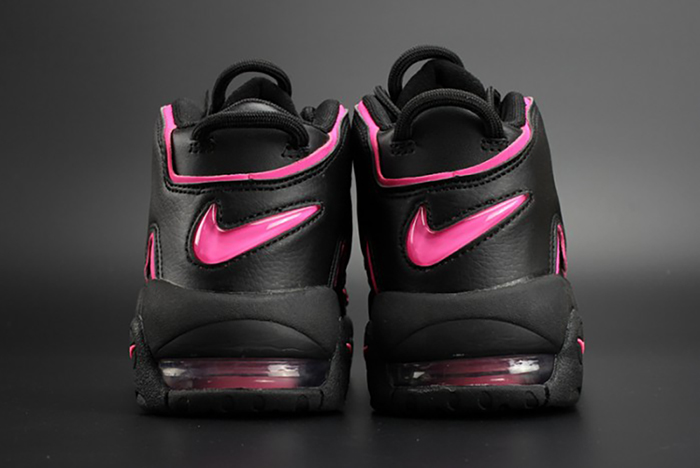 Nike Air More Uptempo GS "Hyper Pink" black/ pink womens 415082-003