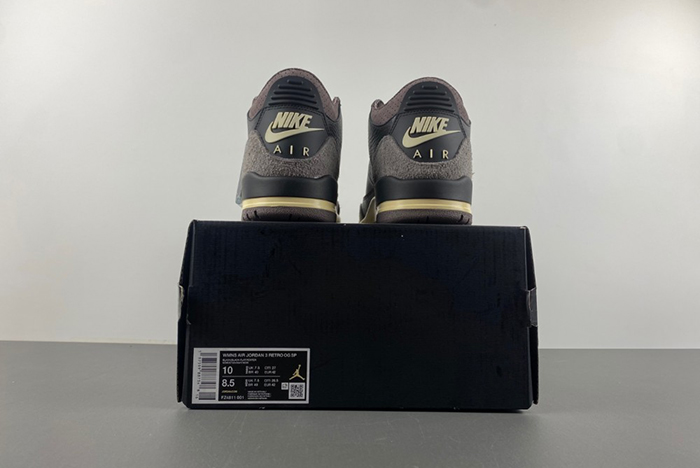Jordan 3 Retro OG SP A Ma Maniére Black Violet Ore FZ4811-001