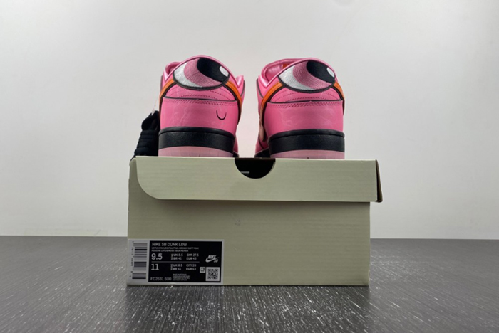 The Powerpuff Girls Nike SB Dunk Low Blossom FD2631-600