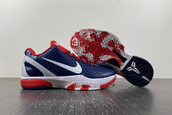 NIKE Zoom Kobe VI Dark blue red 429659-003