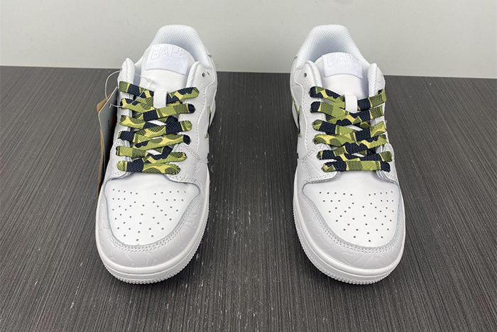 BAPE Bapesta Low Camo - Green