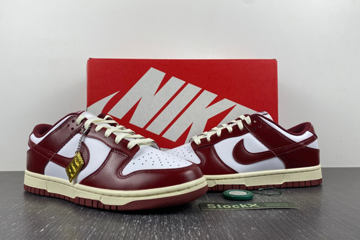 Nike Dunk Low PRM Vintage Team Red (Women