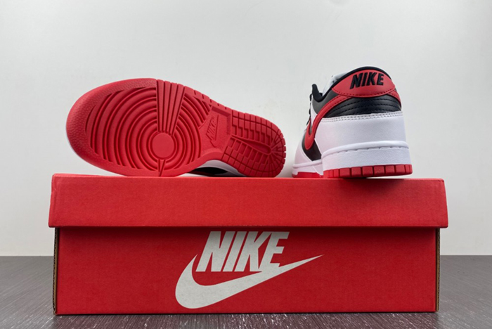 Nike Dunk Low Retro White Black University Red FD9762-061