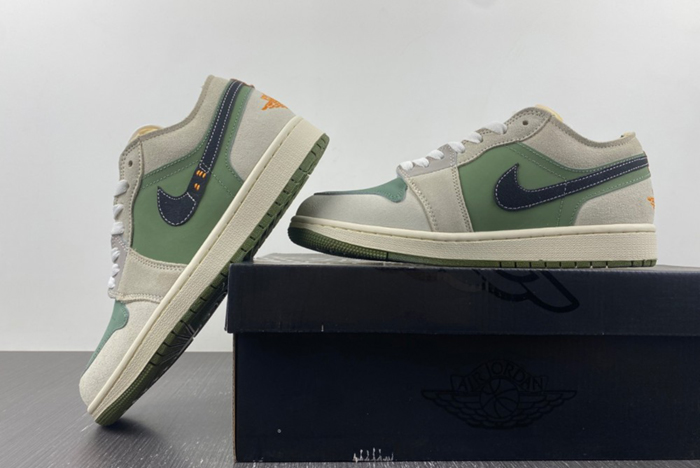 Air Jordan 1 Low Craft SE Sky J Light Olive FD6819-300