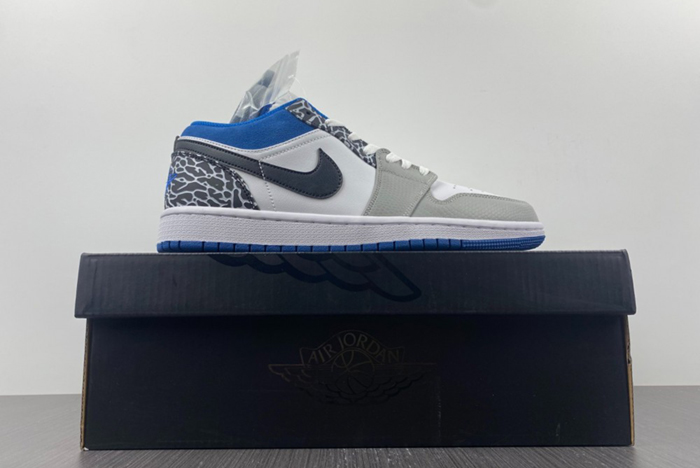Air Jordan 1 Low True Blue DM1199-140