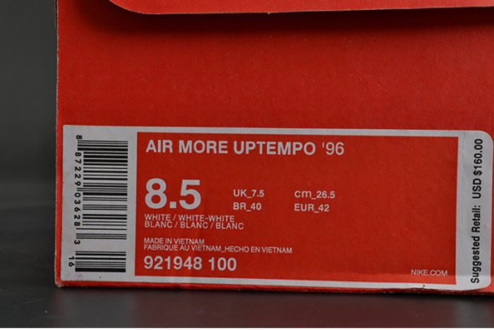 Nike Air More Uptempo "Triple White" mens 921948-100