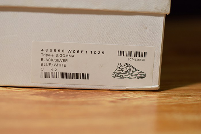 Balenciaga Triple S White Suede 500597 W0971 9000