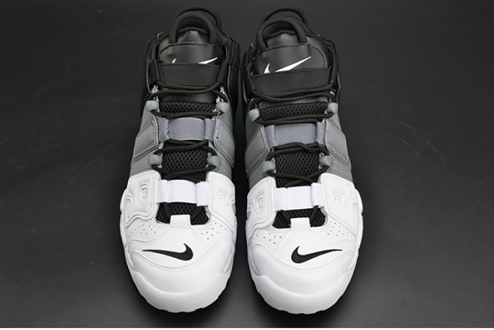 Nike Air More Uptempo "Tri-Color" black-Grey-White mens 921948-002