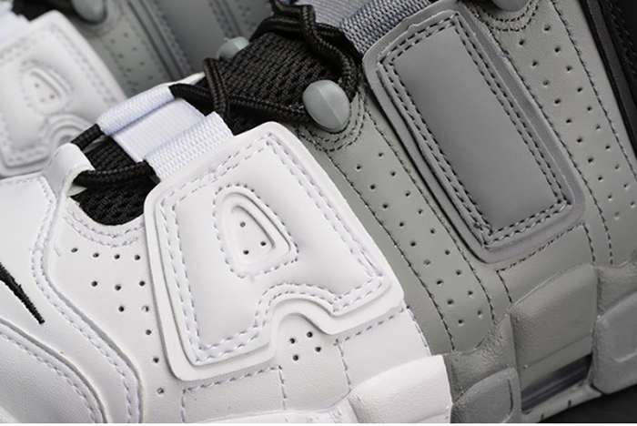 Nike Air More Uptempo "Tri-Color" black-Grey-White mens 921948-002