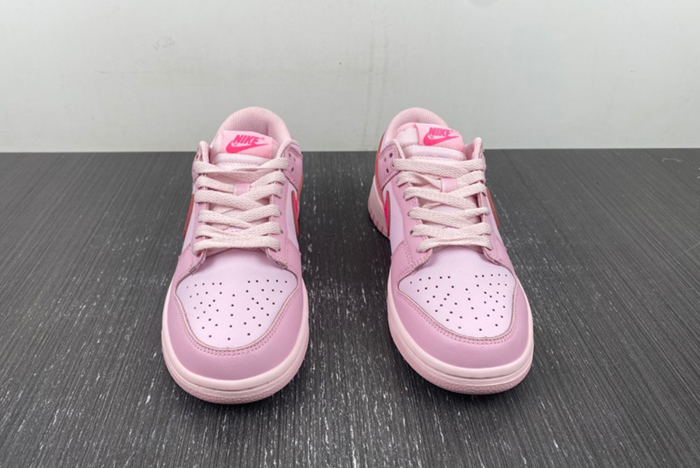 Nike Dunk Low Triple Pink (GS) - DH9765-600