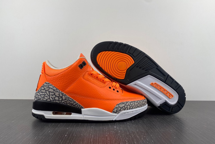 Air Jordan 3 Retro "Orange" AJ3 CT8532-801