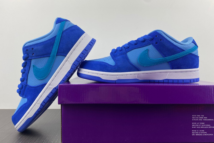Nike SB Dunk Low Pro DM0807-400 Blue Raspberry